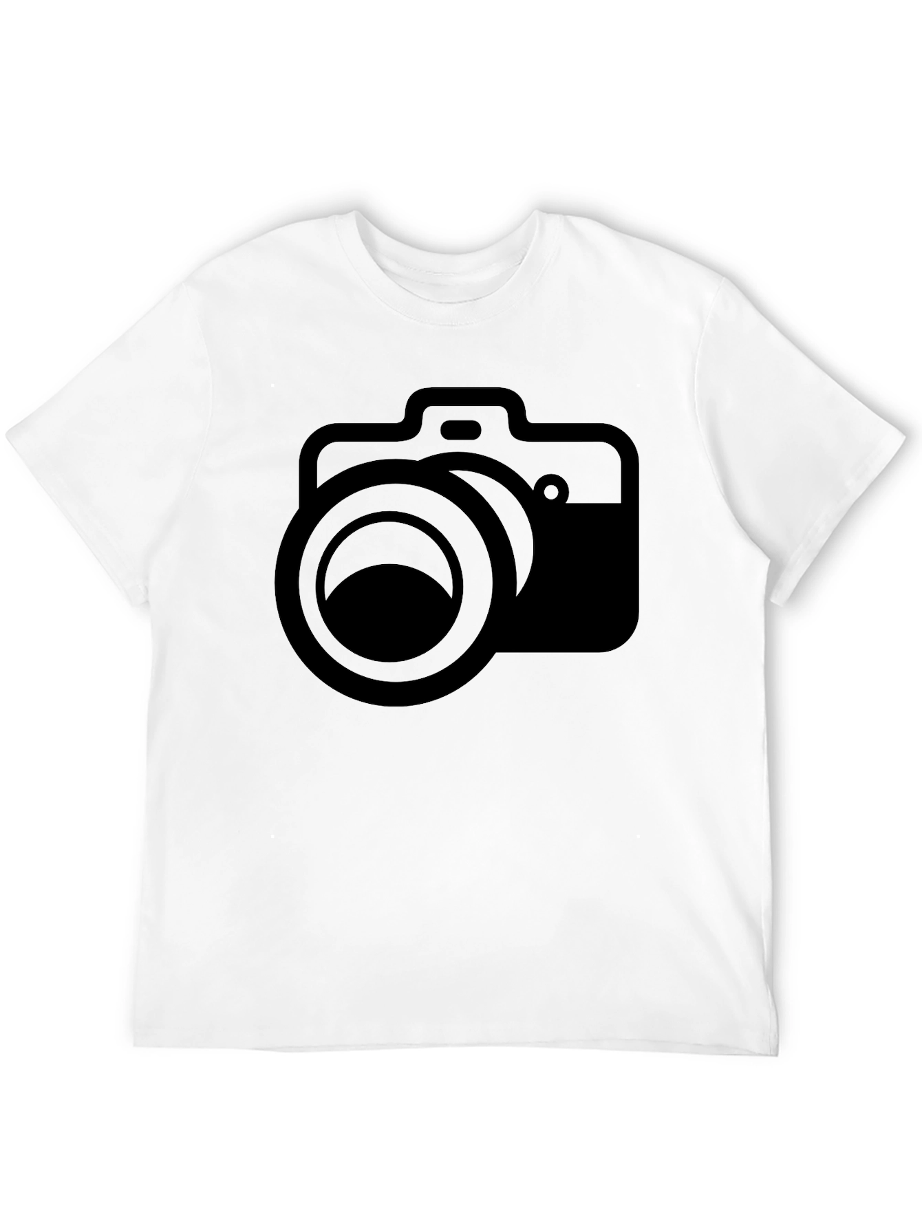 Camera Graphic Black T-Shirt - Photographer Apparel
