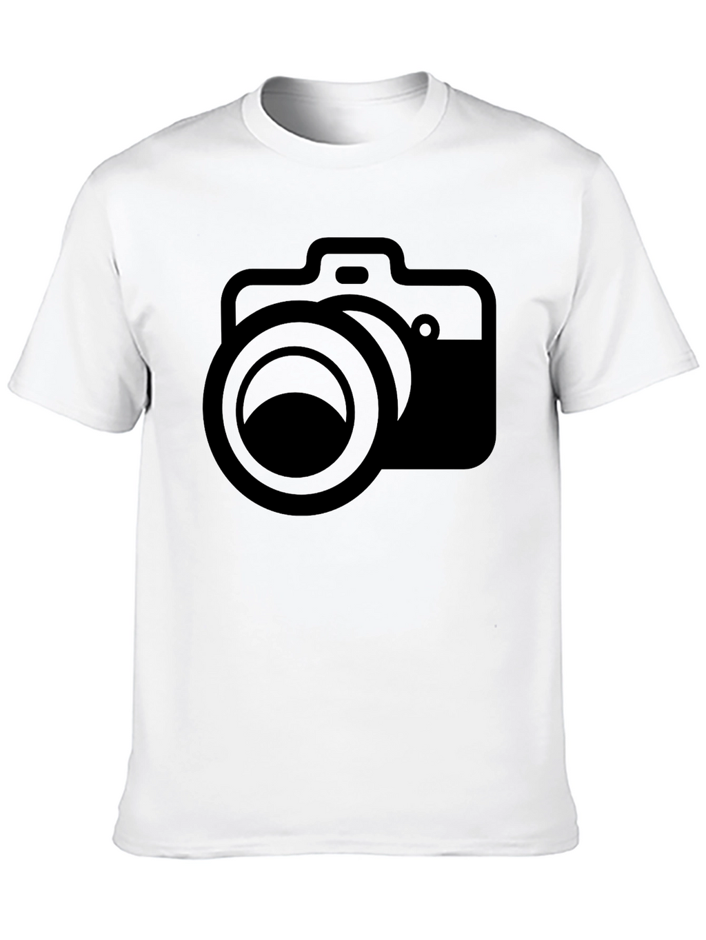 Camera Graphic Black T-Shirt - Photographer Apparel
