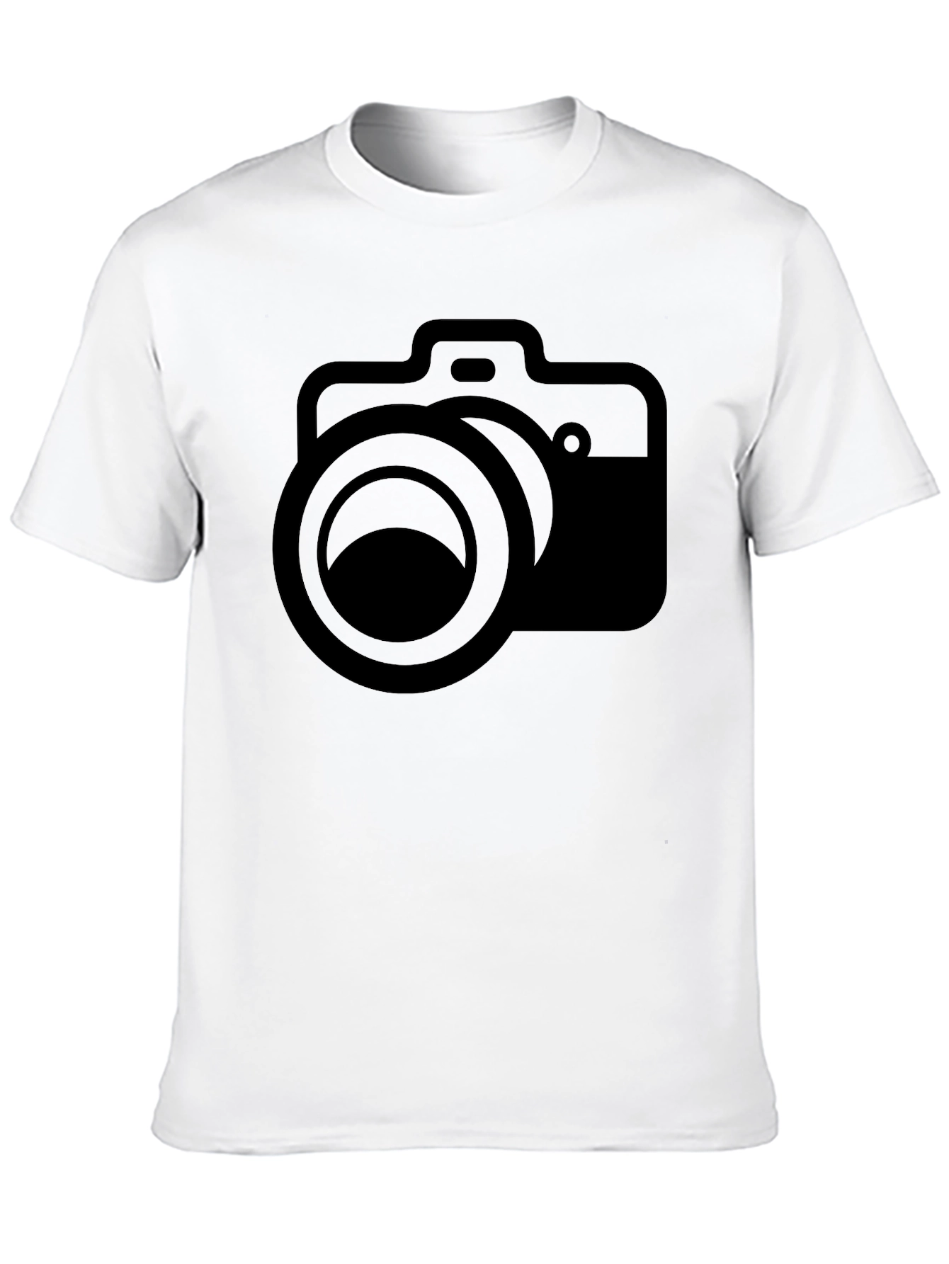 Camera Graphic Black T-Shirt - Photographer Apparel