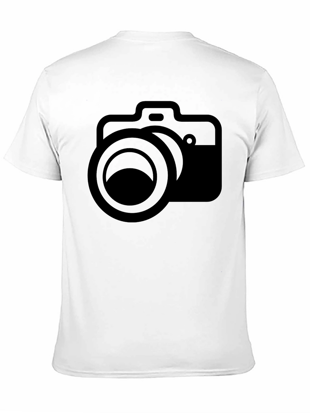Camera Graphic Black T-Shirt - Photographer Apparel