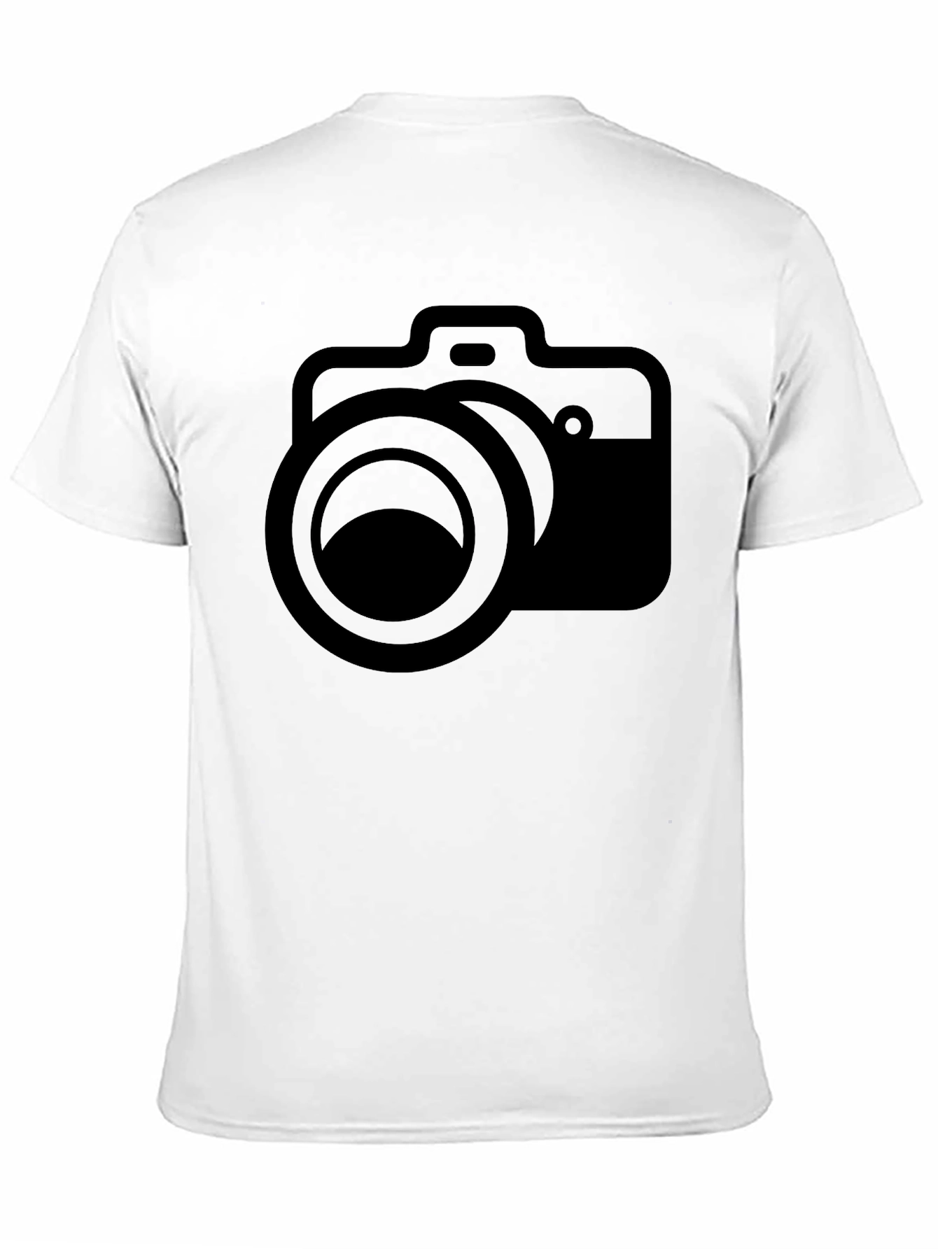 Camera Graphic Black T-Shirt - Photographer Apparel