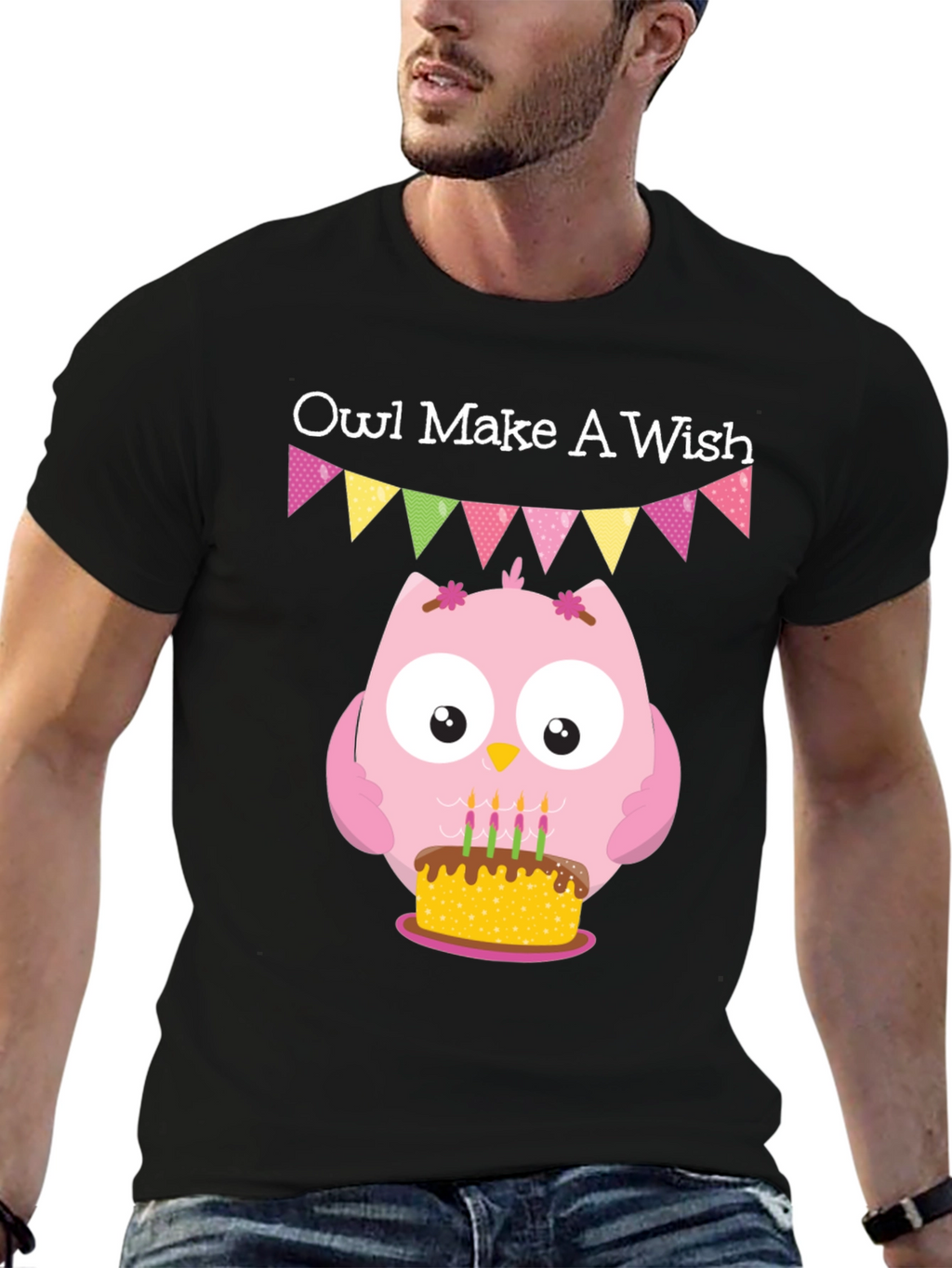 Owl Make A Wish Birthday T-Shirt