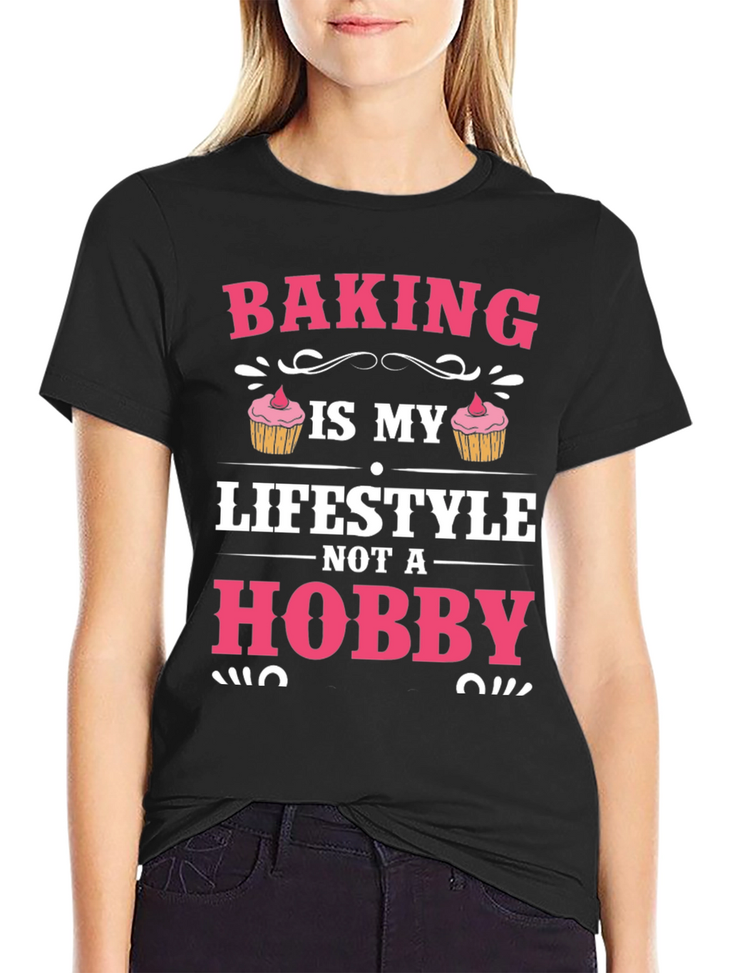 Baking is My Lifestyle Graphic T-Shirt