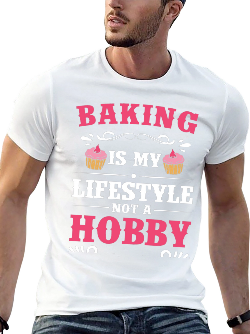 Baking is My Lifestyle Graphic T-Shirt