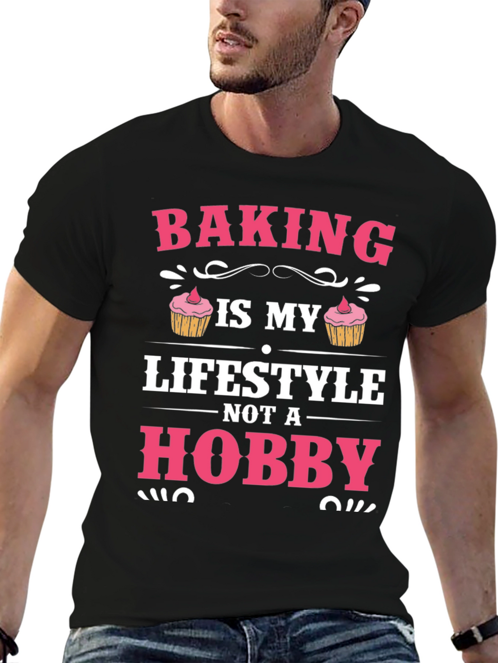 Baking is My Lifestyle Graphic T-Shirt