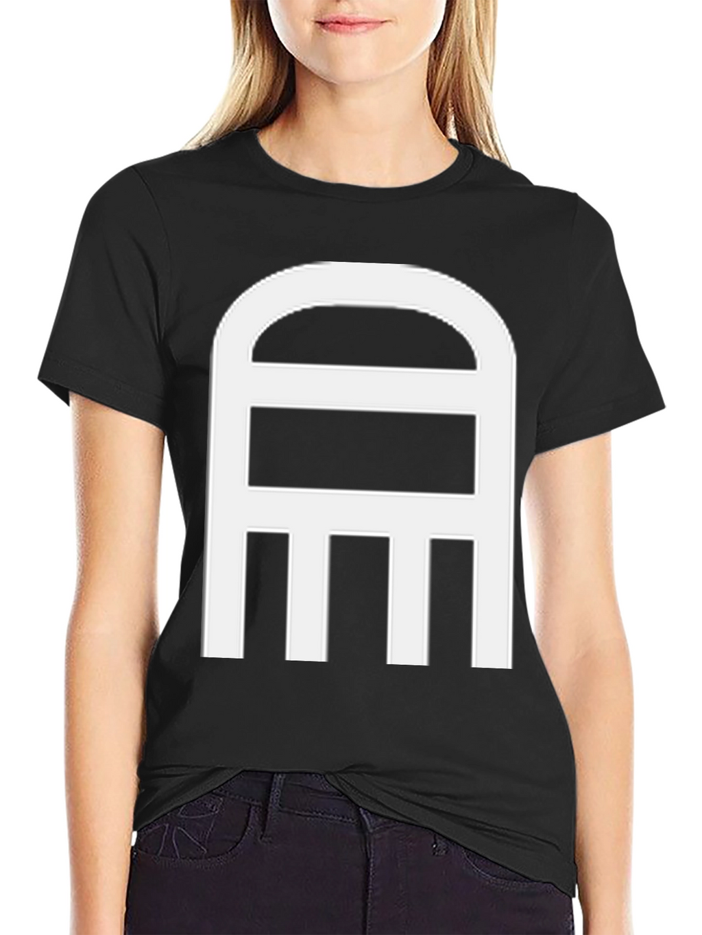 Adinkra Symbol T-Shirt - Black