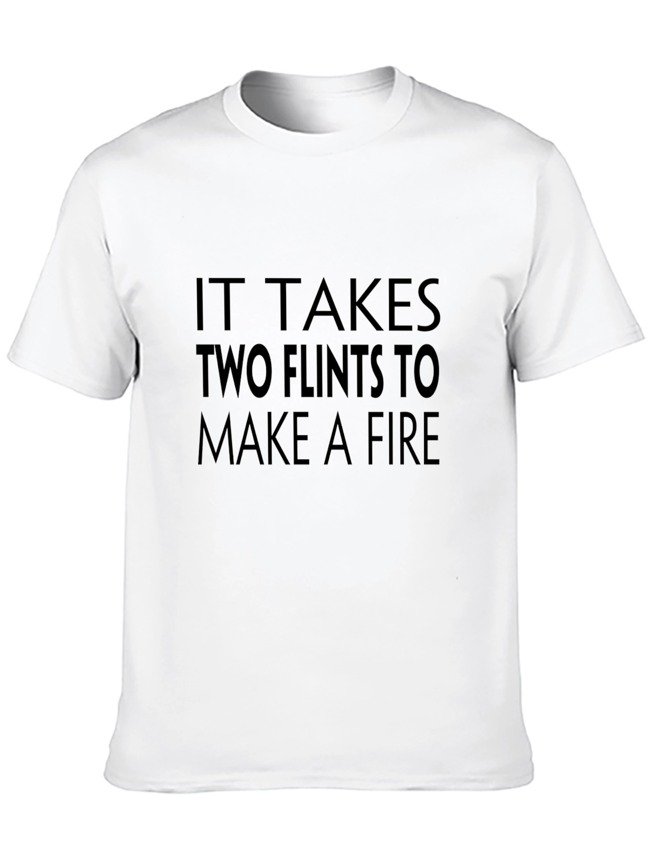 It Takes Two Flints T-Shirt - Black